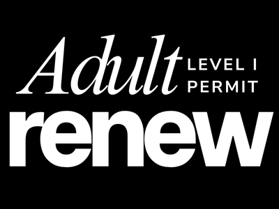 Adult Level 1 Permit Renewal for Dentists (Webcast)