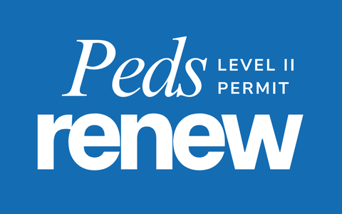 Pediatric Level 2 Permit Renewal for Dentists (Hybrid)