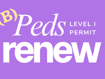 Pediatric Level 1 Permit Renewal for Dentists + BLS (Hybrid)